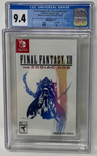 Final Fantasy XII Nintendo Switch Graduado CGC