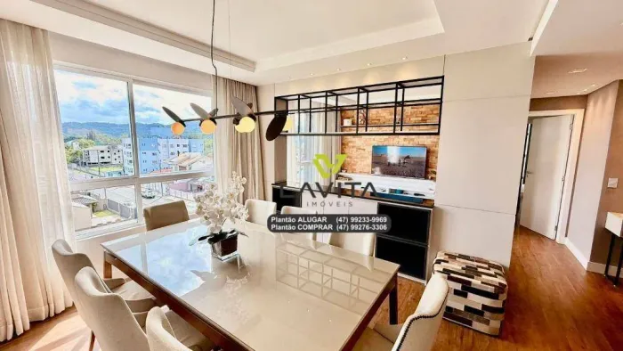 Apartamento à venda, 97 m² por R$ 730.000,00 - Bela Vista - Gaspar/SC