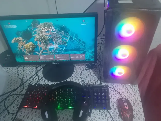 Vendo Pc gamer com placa de vídeo 2700
