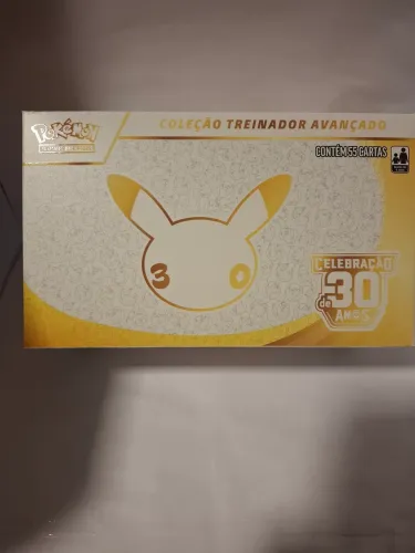1 unidade ETB 30 anos Pokémon treinador avançado