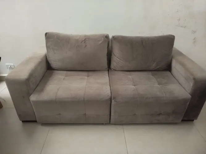 Sofá 2 lugares retrátil
