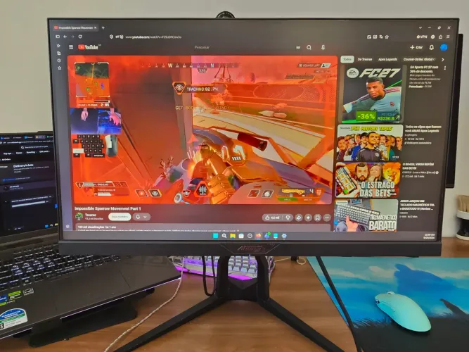 Monitor 240hz AorusKD25f