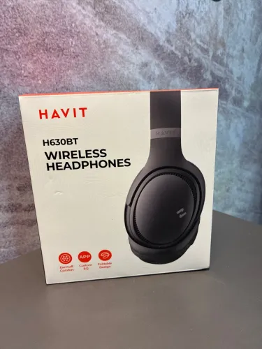 Headphone Bluetooth Havit H630bt na cor preta