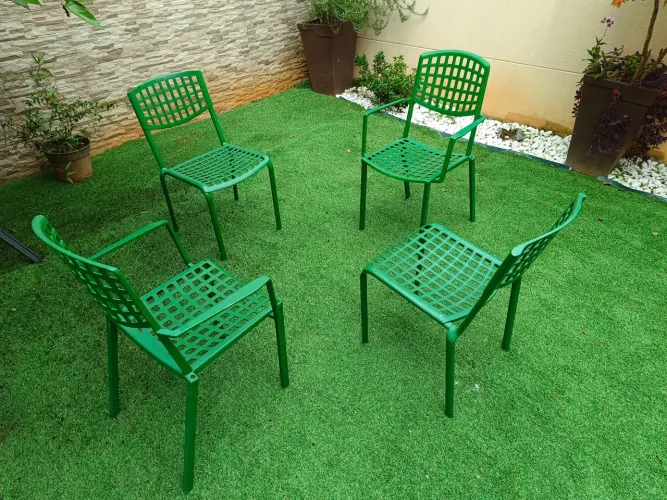 Cadeiras e poltronas de jardim em alumínio by franccino
