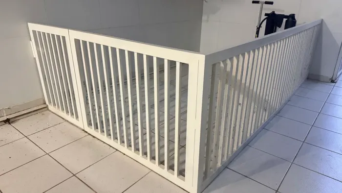 Grade em metalon galvanizado ( Canil )