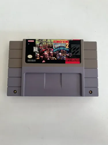 JOGO DONKEY KONG COUNTRY 2 DIDDY'S KONG QUEST SEMINOVO - SNES