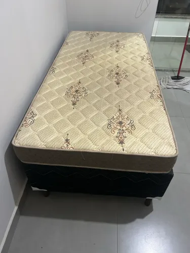 CAMA SOLTEIRO COLCHÃO + BOX