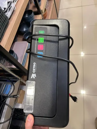 Seladora A Vácuo Cetro Cpvs 290 R 220v Preta (Usado)