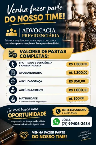 Vaga para acessor/a