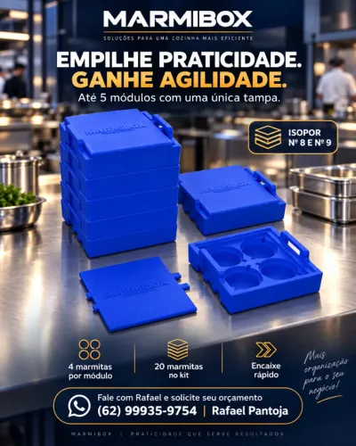 CAIXA TERMICA MARMIBOX - HOTBOX