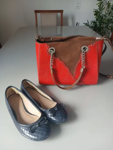 Bolsa e sapato da Arezzo