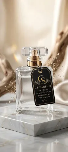 Perfume Masculino CS Parfum 50ml - Essência 212 Vip Black Artesanal