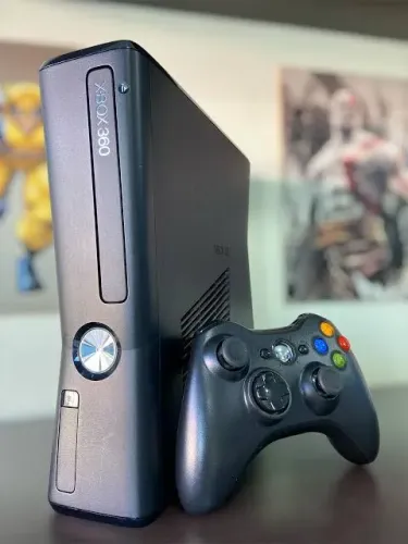 Xbox 360 completo Destravado RGH3 com 25 jogos + 1 controle original + entrego!!