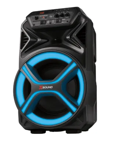 Caixa Amplificada Cm-400-l 400w Rms Preta Mondial Bivolt Preto