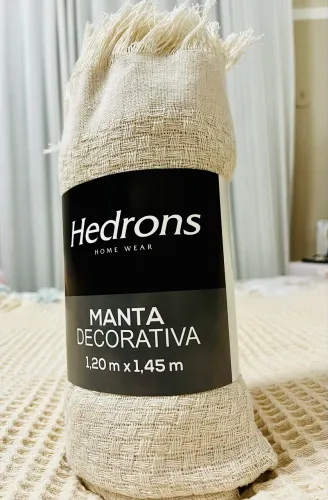 Manta decorativa Hedrons