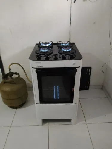 vende-se fogão mesa de vidro 4 bocas Esmaltec