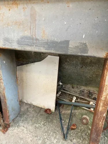 Patamar de escada Ferro Fundido