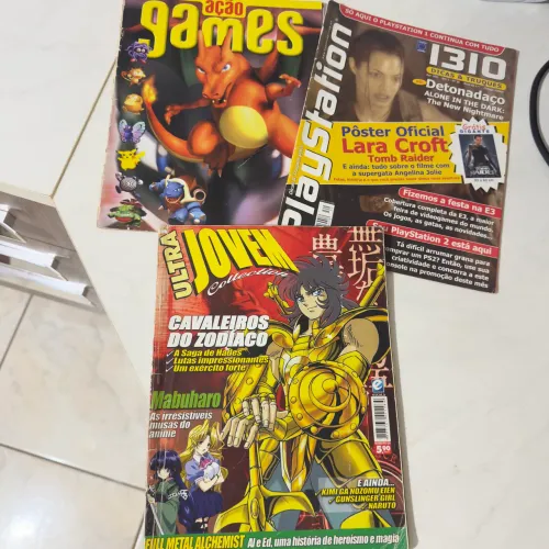 Revistas game e ultra jovem