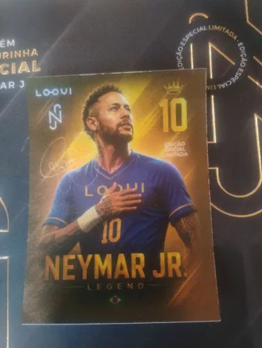 Figurinha oficial Neymar Júnior 