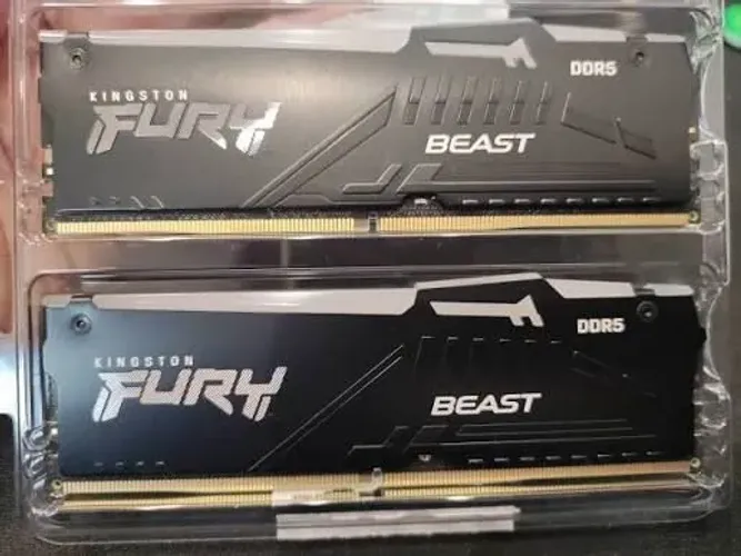 Memória RAM DDR5 Kingston Fury 16gb 6000mhz RGB (2x8)