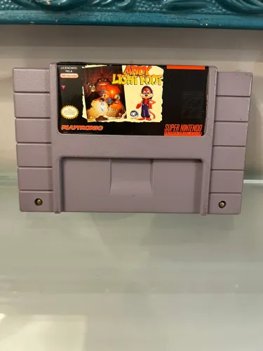 Cartucho ardy light food snes