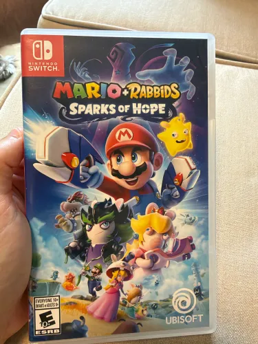 Vendo jogo Nintendo switch mario+rabbids