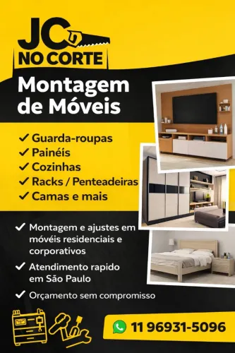 Montagem de móveis, elétrica e automação residencial | Instalações e reparos em geral