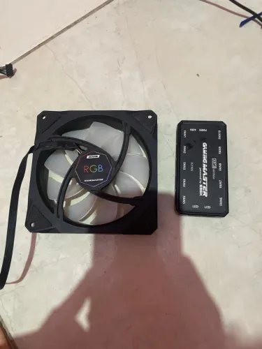 Fan Rgb com controladora