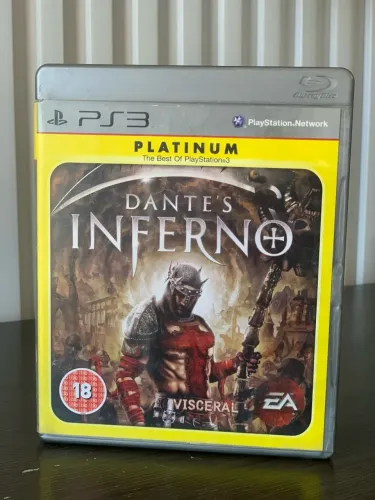 Dantes Inferno PS3 Platinum Original Completo + Manual | Ótimo Estado
