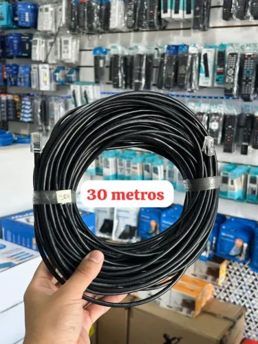 Cabo de rede internet 30 metros. Dinheiro ou Pix 