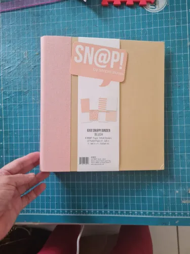 Álbum snap binder rose