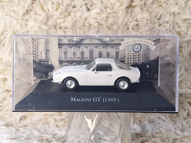 Miniatura GT Malzoni 1965 - Carros Inesquecíveis do Brasil