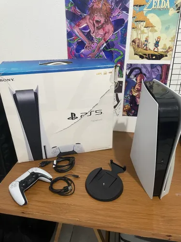Ps5 Fat com Jogos