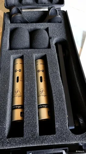 Kit Microfones Condensador Behringer C2