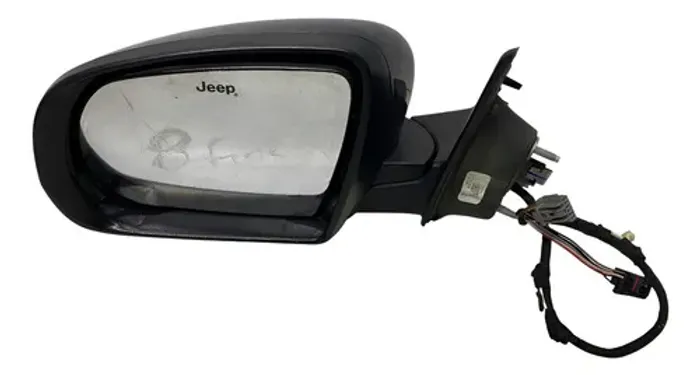 Retrovisor Esquerdo Jeep Compass 2017 Em Diante 8 Fios