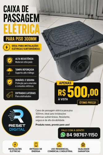 Caixa de passagem Krona 300mm