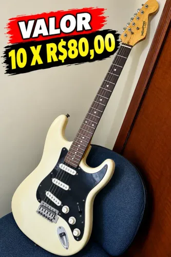 Guitarra Memphis Tagima das Antigas c/ Headstock Fender Blindada - ESTUDA TROCA