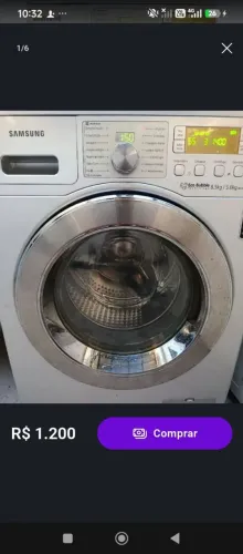 Lava e seca Samsung 10 kilos lava e seca Samsung 10 kilos novíssima