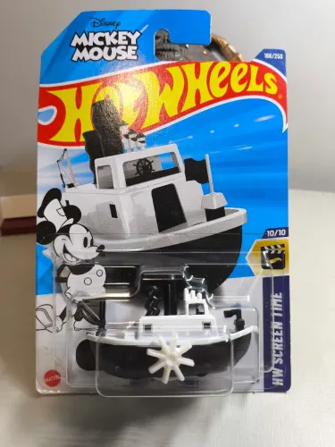 Disney steamboat hotwheels