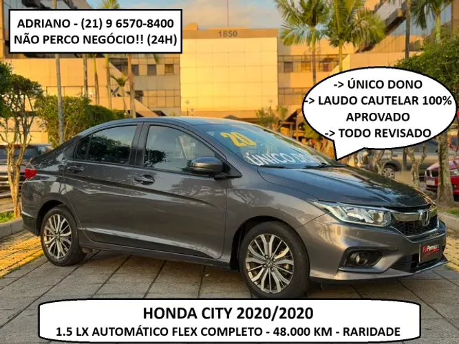 Honda City Sedan LX 1.5 Flex 16V 4P Aut. 2020