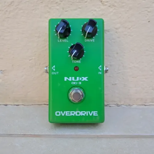 Pedal Nux Overdrive OD-3 para Guitarra