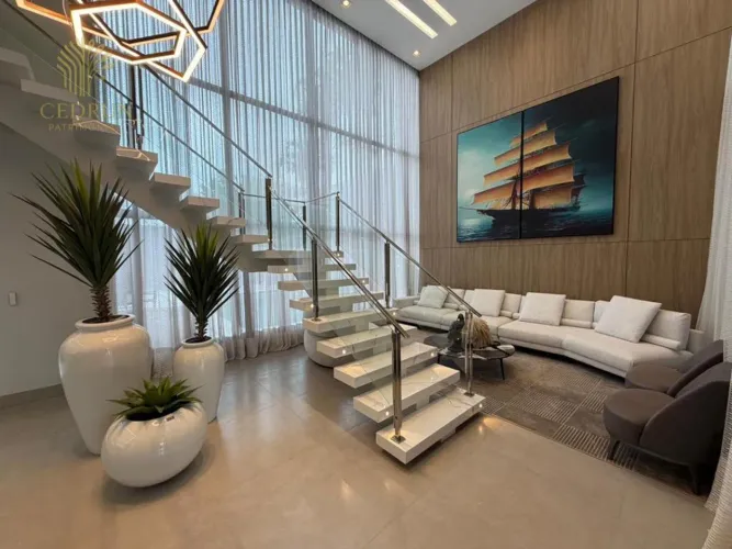 Sobrado para alugar em Maringá, Jardim Imperial, com 4 suítes, 476 m², piscina, SPA e saun