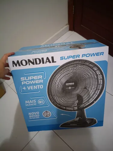 Ventilador Mondial 40cm novo lacrado nunca usado