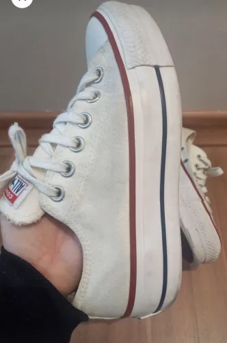Tênis all star plataforma branco original (35)