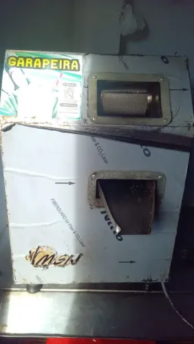 Garapeira Elétrica Triturador De Cana Inox 220