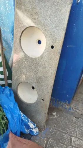Pia com duas cubas para banheiro