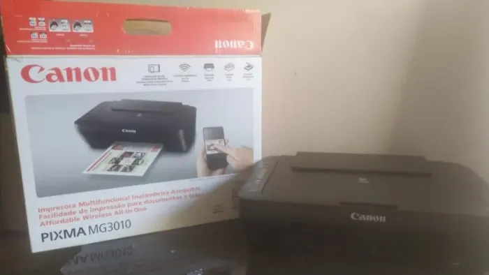 Multifuncional Cannon MG3010 - com detalhes