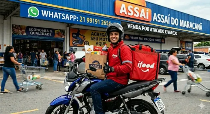 Agrego MOTO para ASSAI MARACANA