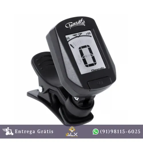 Afinador Cromatico Digital Af10 Preto *ENTREGA GRÁTIS*