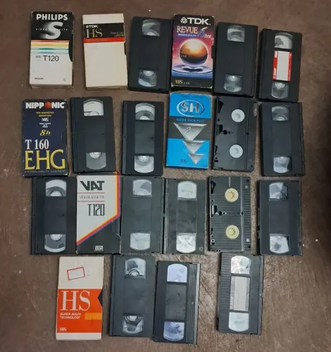 Lote VHS de Gravações